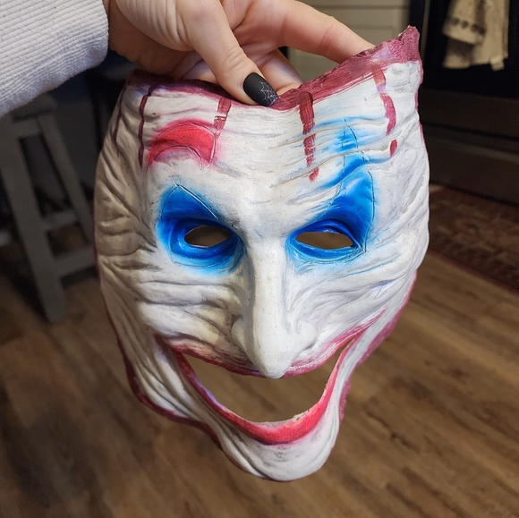 ​New The Joker Full Face Mask Adult Halloween - Picture 4 of 6